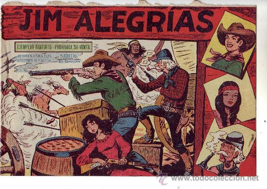 jim alegrias - numeros 46 del 1 - 68, ed. maga 1960