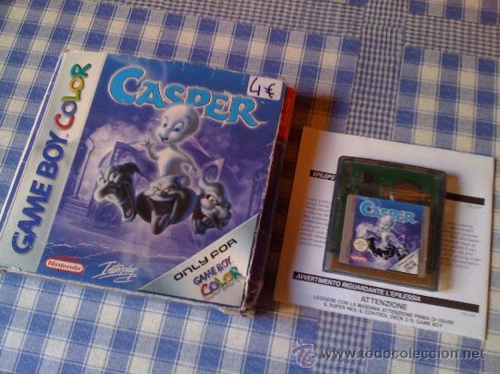 Casper para Nintendo Gameboy Color Completo - Game Boy GB GBC