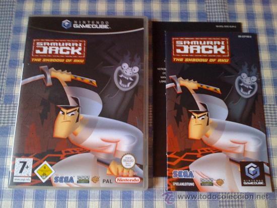 SAMURAI JACK para la Nintendo GameCube Wii Game Cube PAL en Castellano