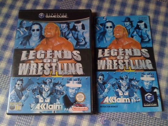 Legends of Wrestling para la Nintendo GameCube Wii Game Cube PAL Completo