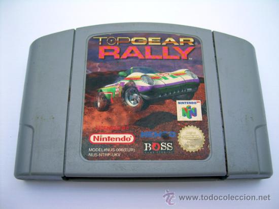 TOP GEAR RALLY - JUEGO PARA NINTENDO 64 N64 SOLO CARTUCHO - PAL