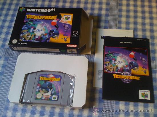 Tetrisphere para Nintendo 64 N64 PAL Completo Nuevo Sin Usar