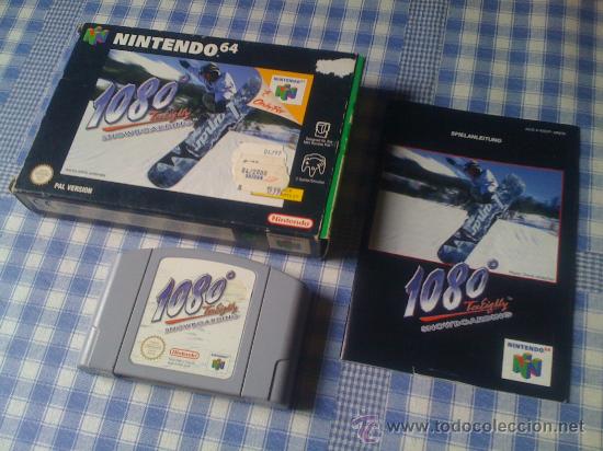 1080º Snowboarding para Nintendo 64 N64 PAL completo - salcedus salcedus_jvr 1080