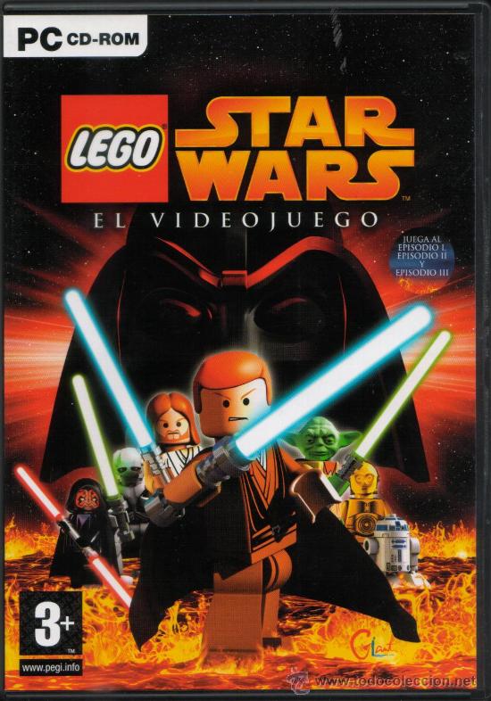 STAR WARS LEGO. EL VIDEOJUEGO PC. LA GUERRA DE LAS GALAXIAS EP. I, II y III