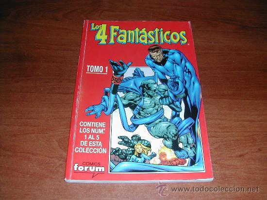LOS 4 FANTASTICOS VOL. IV TOMO 1 (Nº 1 AL 5). FANTASTIC FOUR. MARVEL FORUM. DIB: PACHECO REFª (JC)