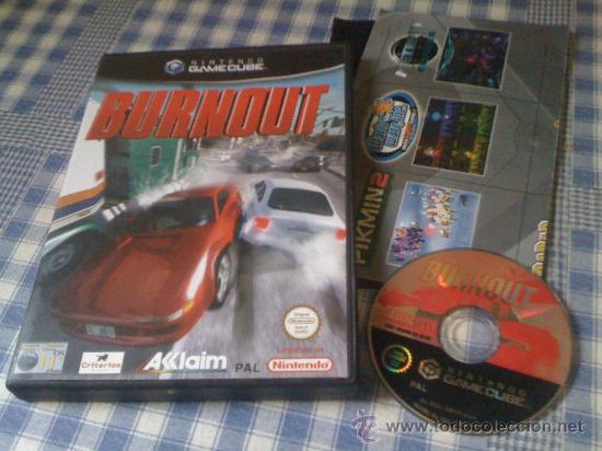 Burnout para Nintendo Gamecube GC y Wii Juego Juego PAL