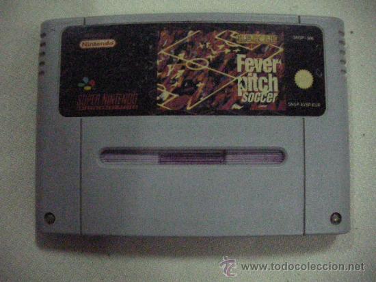 ANTIGUO JUEGO SUPER NINTENDO FEVER PITCH SOCCER