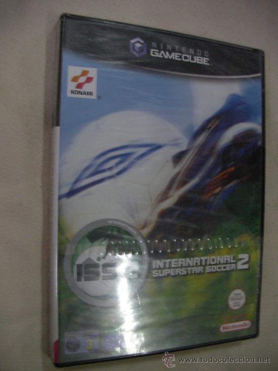 ANTIGUO JUEGO PARA NINTENDO GAMECUBE INTERNATIONAL SUPERSTAR SOCCER 2 NUEVO SIN USAR PRECINTADO