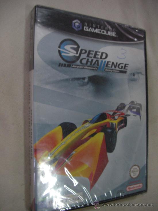 ANTIGUO JUEGO PARA NINTENDO GAMECUBE SPEED CHALLENGE NUEVO SIN USAR PRECINTADO