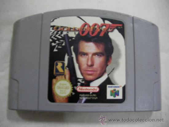 ANTIGUO JUEGO SUPER NINTENDO 64 - GOLDEN EYE OO7