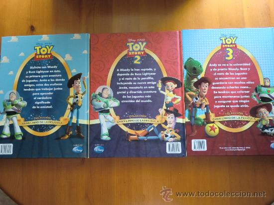3 Libros De Cine Película Toy Story 1 2 Y 3 Comprar Libros De Cine En Todocoleccion 33371002 8485