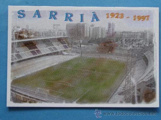 POSTAL DEL REAL CLUB DEPORTIVO ESPAÑOL, BARCELONA. ESTADIO FÚTBOL. , SARRIA AÑOS 70. 157. 
