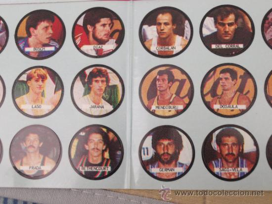 PABLO LASO CAJA DE ALAVA CROMO STICKER PEGATINA BALONCESTO LIGA ACB 1985 NUEVA