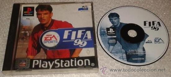 FIFA 99 PlayStation 1 PSONE PSX PS1 PS2 PAL ESPAÑA E.A. SPORTS.