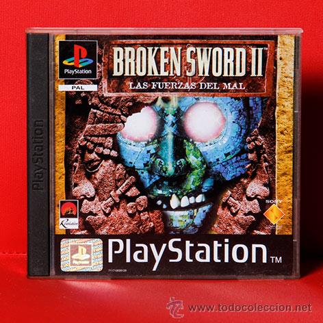 BROKEN SWORD II LAS FUERZAS DEL MAL PLAYSTATION VIDEOJUEGO