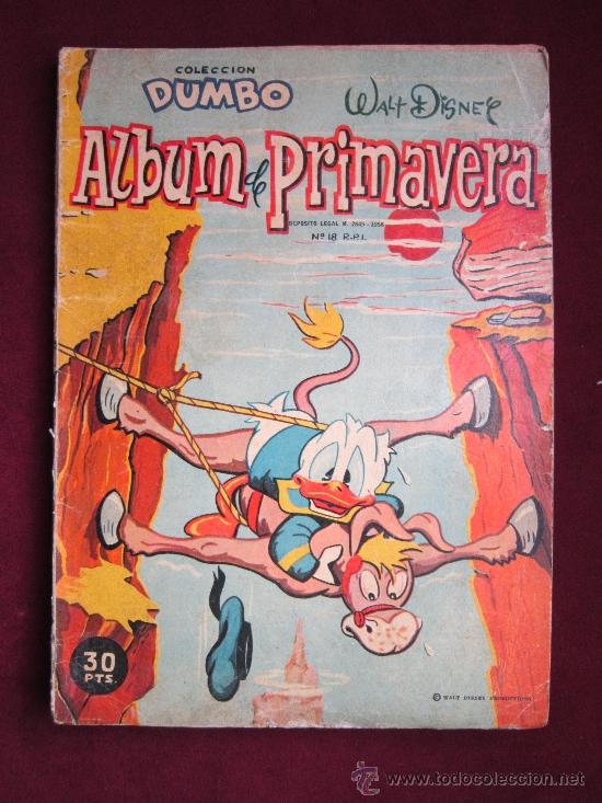 Coleccion Dumbo. Album Primavera 1958. Ersa. Walt Disney. 30 pts.