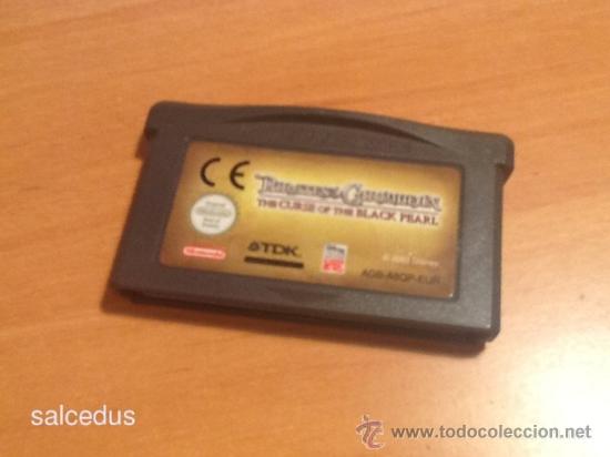 Piratas del Caribe: La Maldición de la Perla Negra Gameboy Game Boy Advance GBA Solo Cartucho