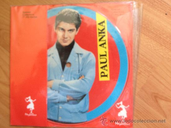 PAUL ANKA `Special Collector´s 7”` PICTURE DISC Limited Edition 1000 copias