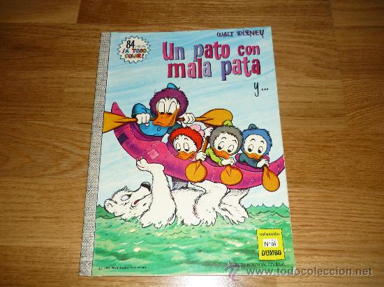 DUMBO Nº 84. ERSA 1975. 50 PTS. WALT DISNEY. UN PATO CON MALA PATA 