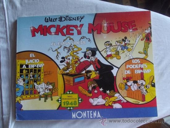 WALT DISNEY - MICKEY MOUSE - TIRAS PERIODISTICAS 1947 - MONTENA -