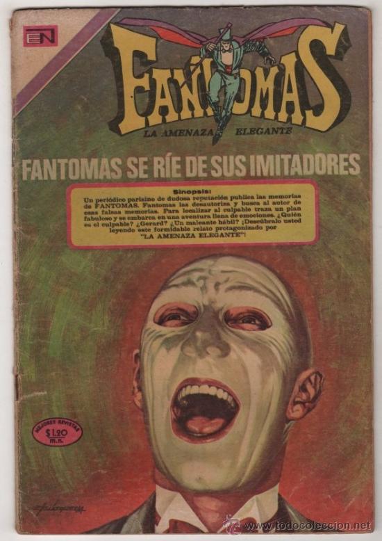 FANTOMAS # 54 NOVARO 1971 SE RIE DE SUS IMITADORES 200 EJEMPLARES A LA VENTA