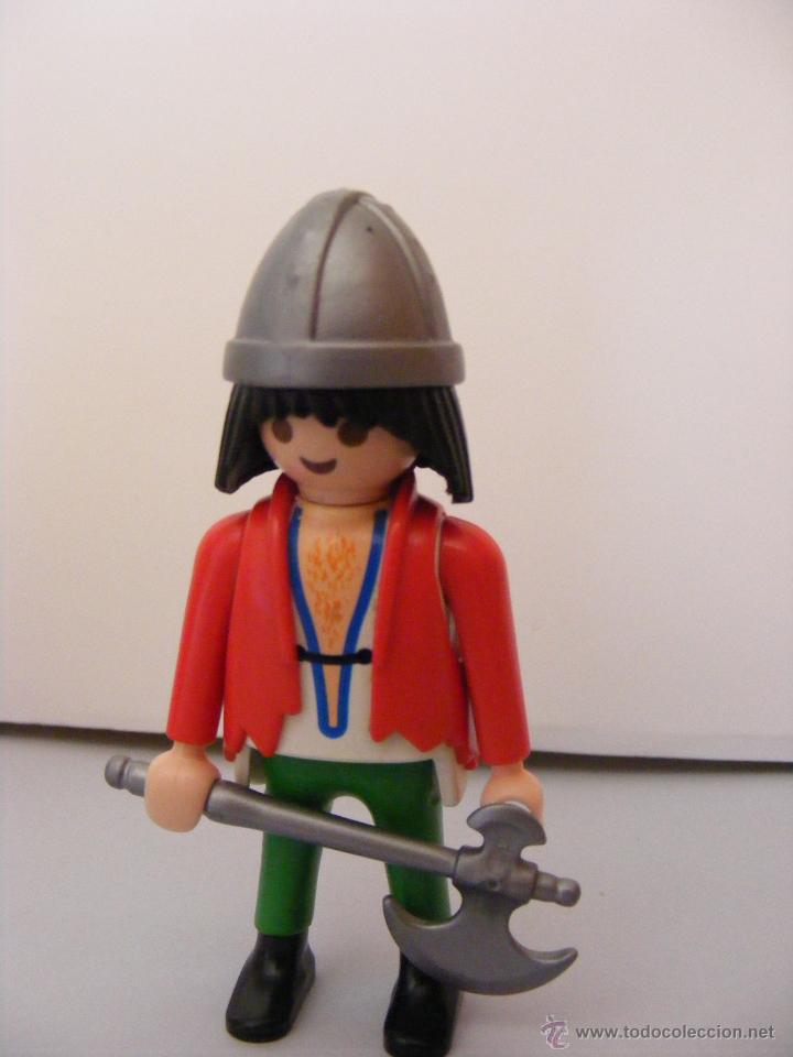 PLAYMOBIL MEDIEVAL VIKINGO GUERRERO SOLDAO 