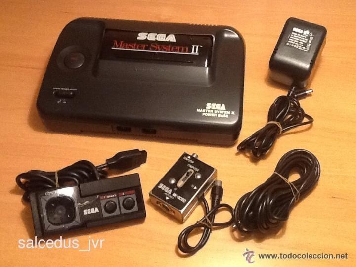 Consola Sega Master System PAL Completa en Buen Estado Accesorios Originales y Visión UItra-Clara
