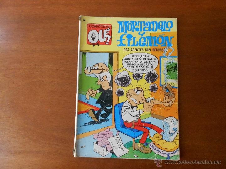 COLECCIÓN OLÉ, BRUGUERA Nº 18 MORTADELO Y FILEMÓN, 1977