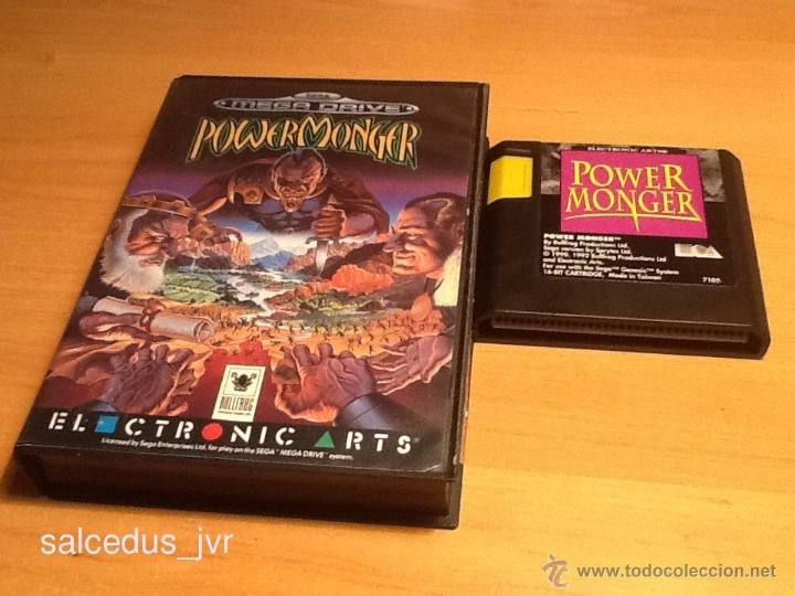 PowerMonger Power Monger para Sega Megadrive Mega Drive PAL con Caja en