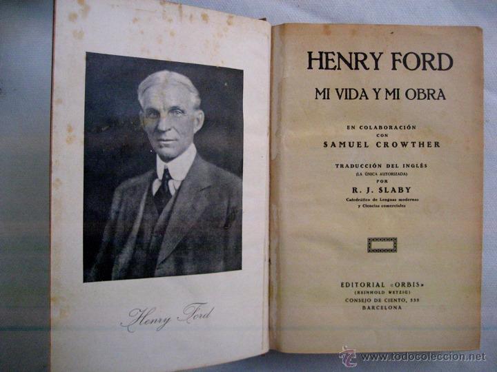 Mi Vida Y Mi Obra Henry Ford Pdf