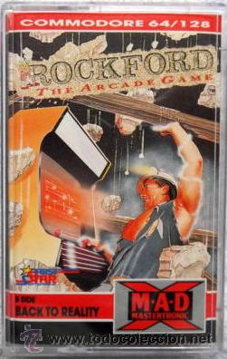 Rockford The Arcade Game [MAD Mastertronic] 1988 Arcadia System (Back to Reality) (Commodore 64 C64)