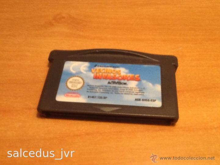 Vecinos Invasores juego para Nintendo Gameboy Game Boy Advance GBA Versión Española