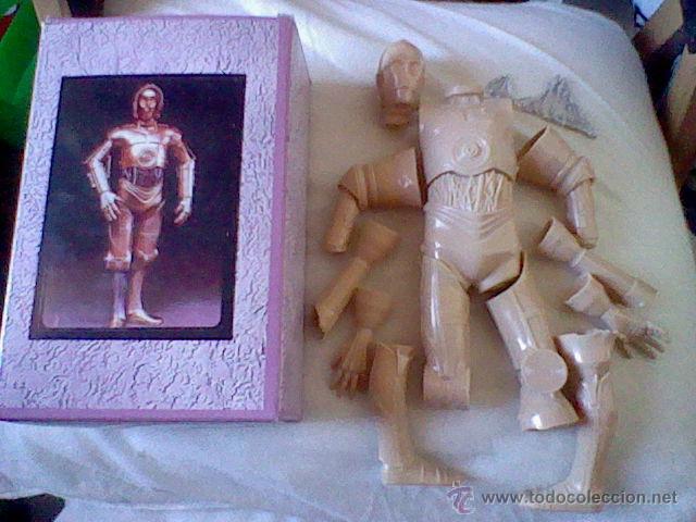 figura C-3PO Star Wars P.V.C en caja sin instrucciones Magic World IMport Inc 