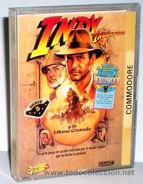 Indiana Jones y la última cruzada [US Gold Lucasfilms Games][1989] Erbe Software [Commodore 64 C64]