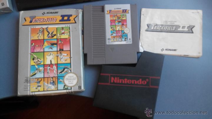 juego para la nintendo nes track field 2