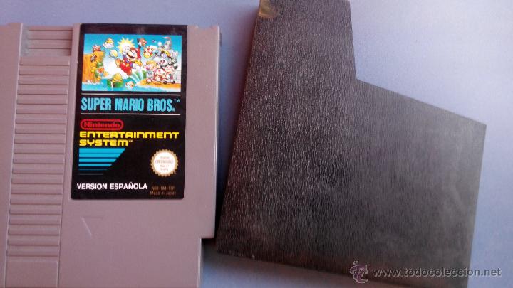 juego para la nintendo nes super mario bros 