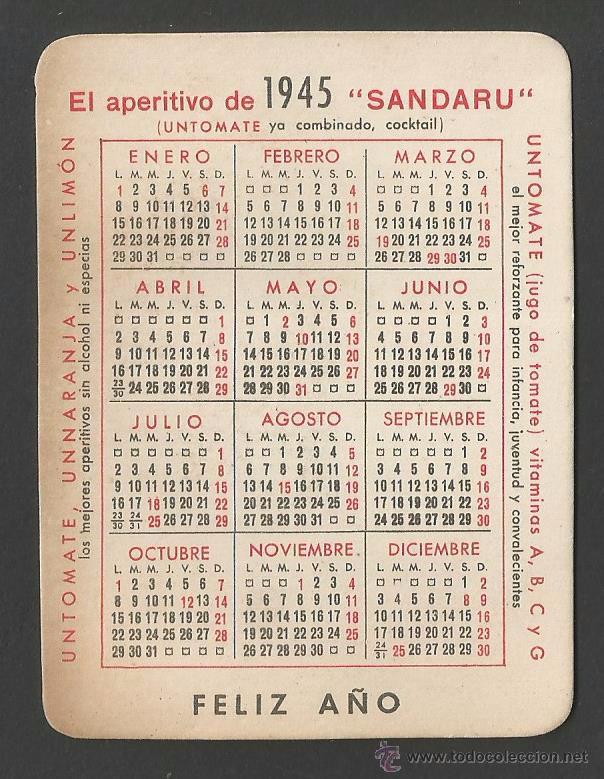 calendario-sandaru-1945-comprar-calendarios-antiguos-en