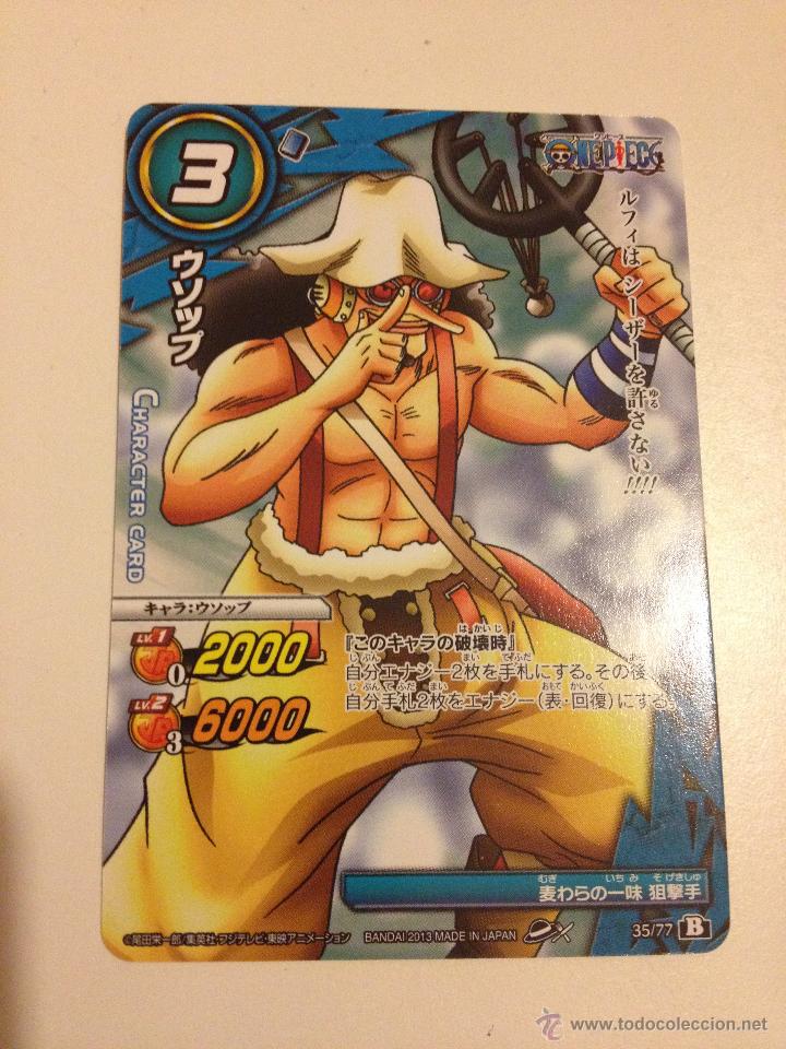 CROMO CARD Nº35 DE JAPON SERIE DE MANGA ONE PIECE MIRACLE BATTLE CARDDASS ,TENGO MAS MIRA MIS LOTES