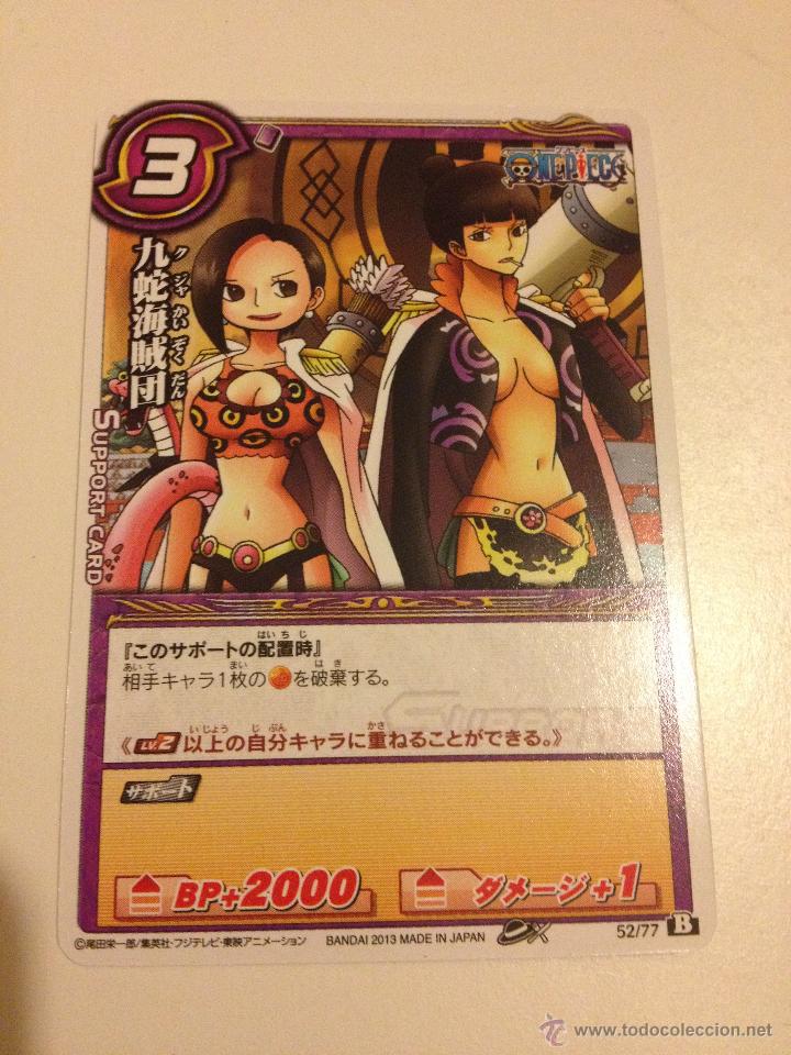 CROMO CARD Nº52 DE JAPON SERIE DE MANGA ONE PIECE MIRACLE BATTLE CARDDASS ,TENGO MAS MIRA MIS LOTES
