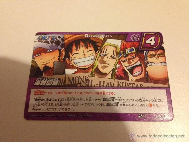 CROMO CARD Nº69 DE JAPON SERIE DE MANGA ONE PIECE MIRACLE BATTLE CARDDASS ,TENGO MAS MIRA MIS LOTES