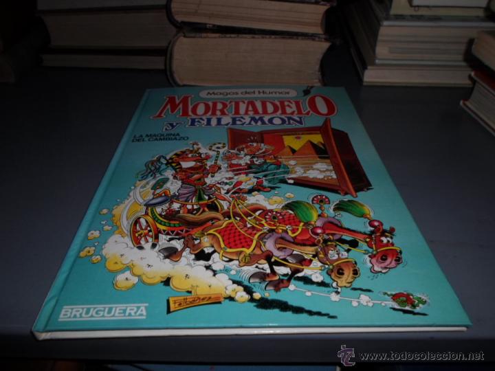 Magos del Humor, Mortadelo y Filemon, La maquina del cambiazo, Ed. Bruguera, nº 10