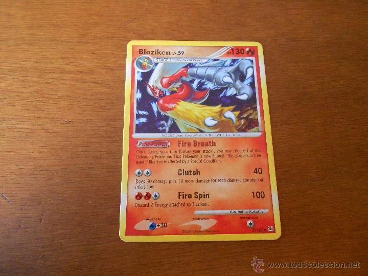 CARTA RARA POKEMON: BLAZIKEN