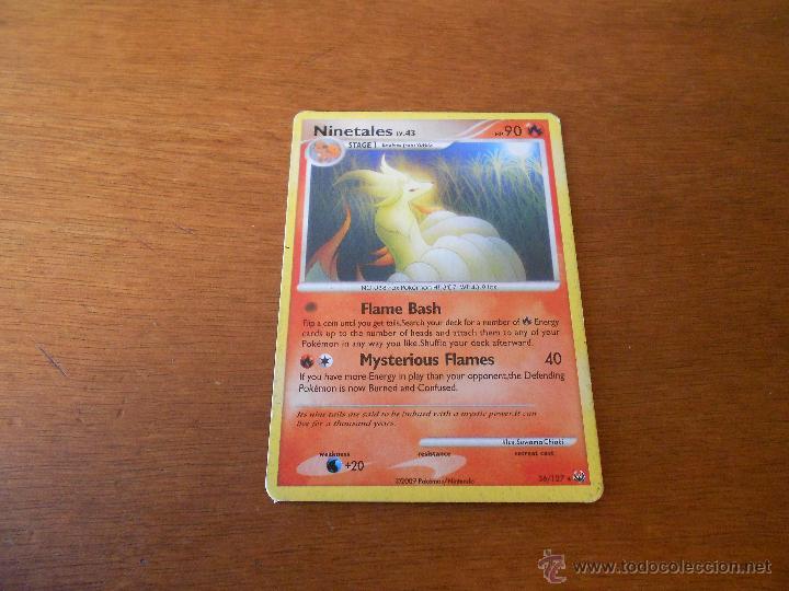 CARTA RARA POKEMON: NINETALES
