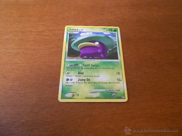 CARTA RARA POKEMON: LOTAD