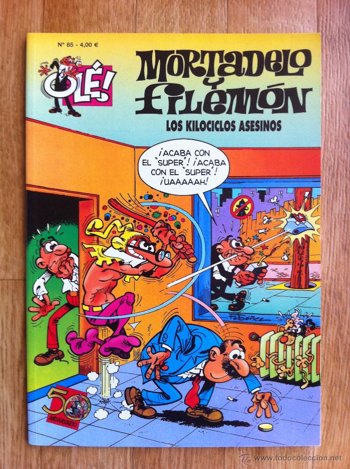 MORTADELO Y FILEMÓN. LOS KILOCICLOS ASESINOS - COLECCION OLÉ! Nº 85 - FRANCISCO IBÁÑEZ