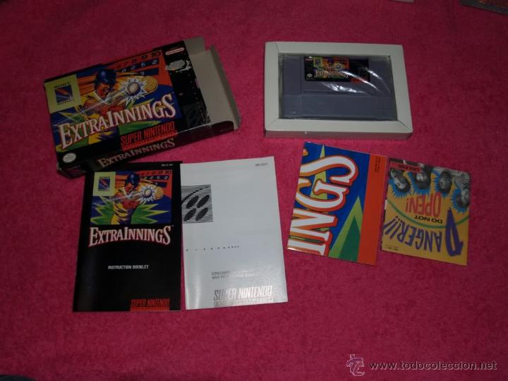 SUPER NINTENDO SNES EXTRA INNINGS NEW USA NTSC.
