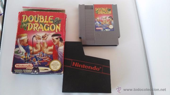 juego nintendo nes original al 100% double dragon