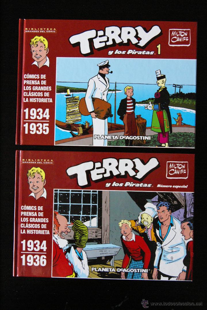 Terry y los Piratas, nº 1 y número especial. Biblioteca grandes del cómic. Planeta de Agostini, 2005