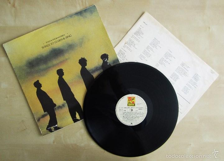 ECHO & THE BUNNYMEN - SONGS TO LEARN & SING -VINILO ORIGINAL PRIMERA EDICION WEA KOROVA 1985