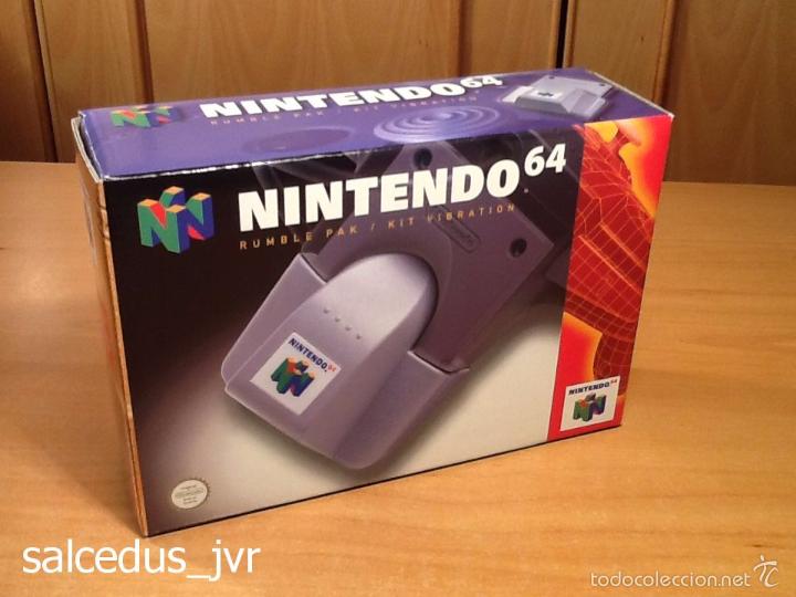 Rumble Pak Kit Vibración para Consola Nintendo 64 N64 Vibrador Completo Nuevo
